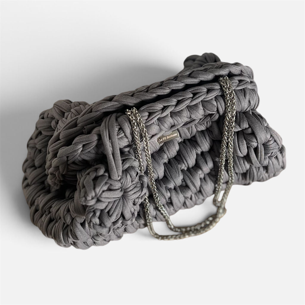 Clutch Luna Grau