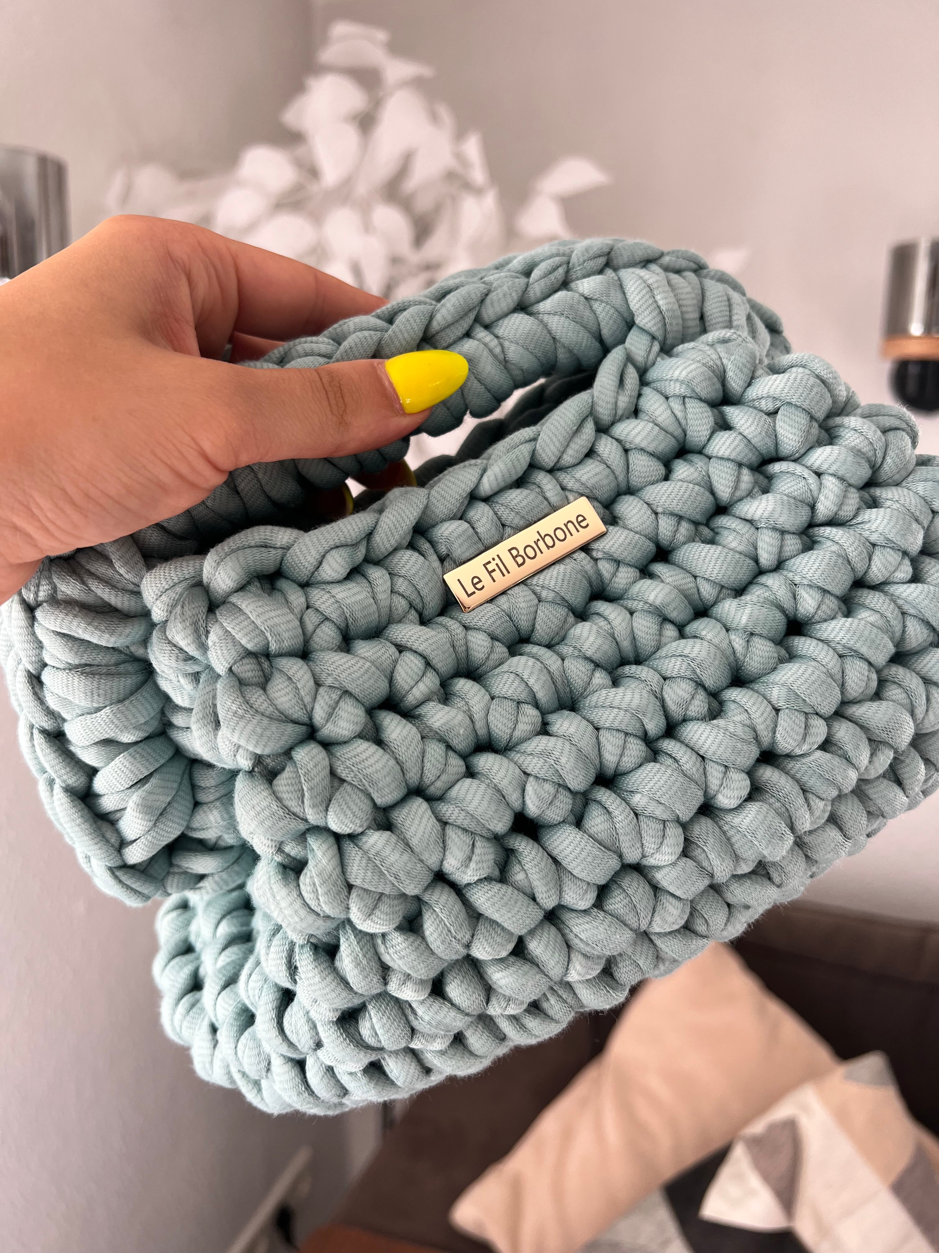 Clutch Crescente Blue