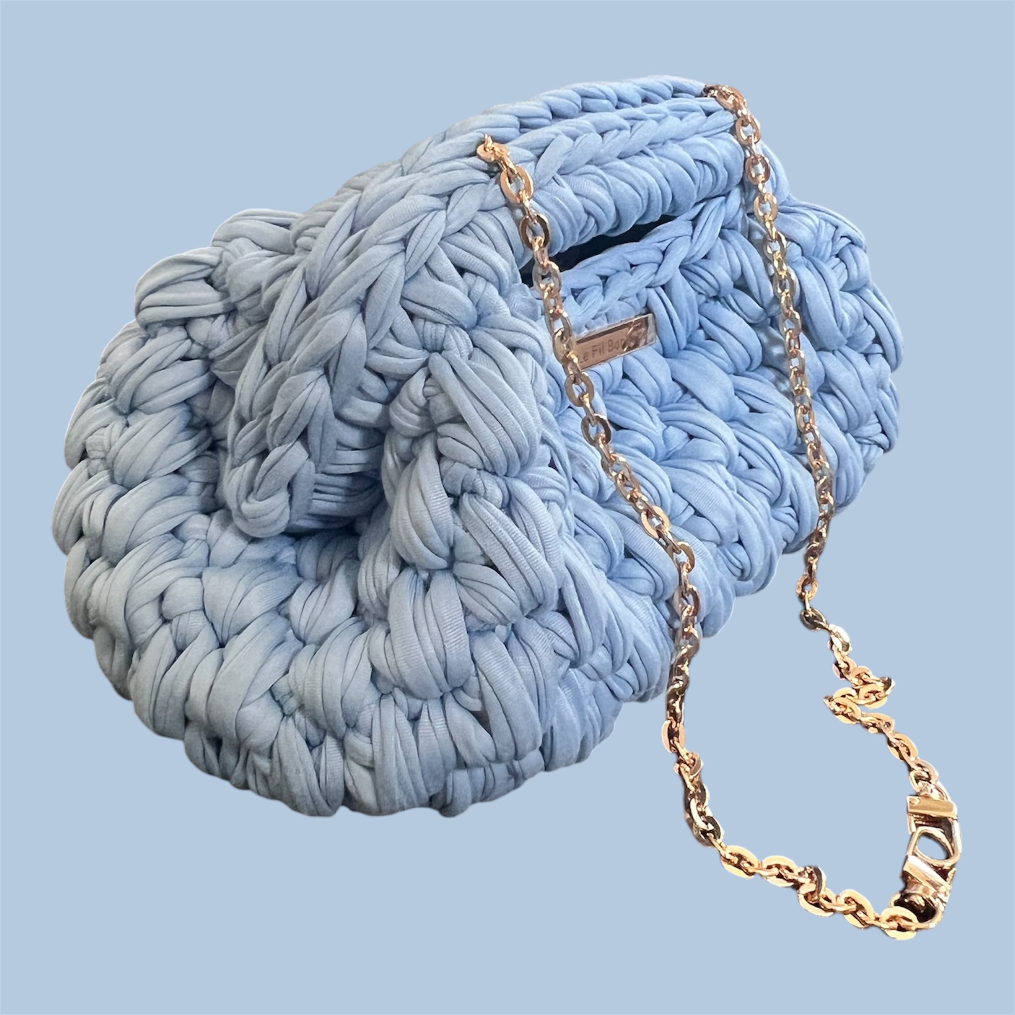 Clutch Luna Hellblau