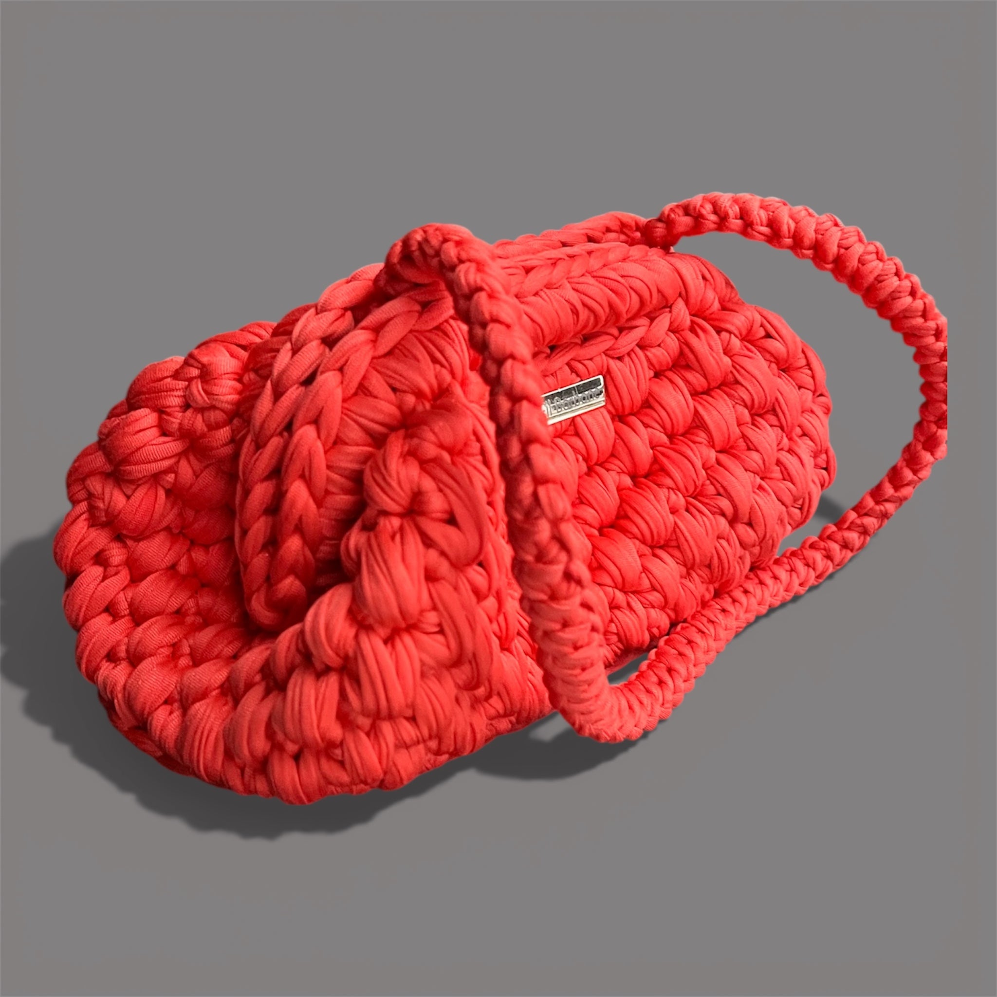 Clutch Luna dunkel orange