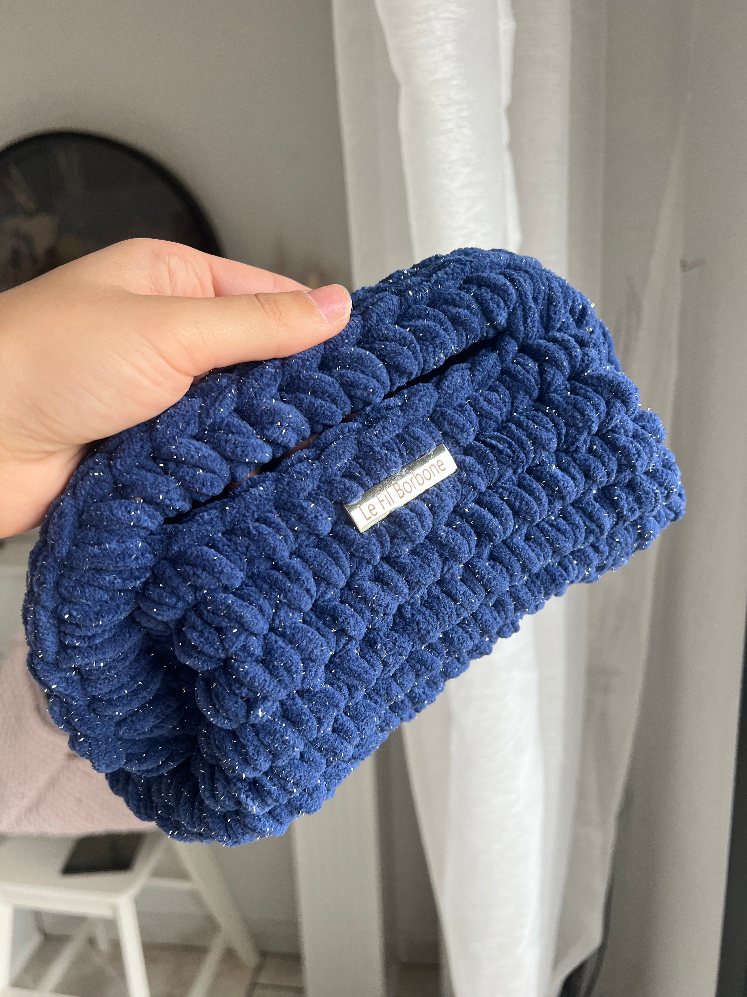 Cozy Clutch Blue