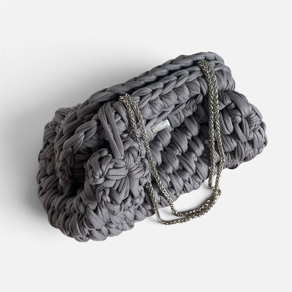 Clutch Luna Grau