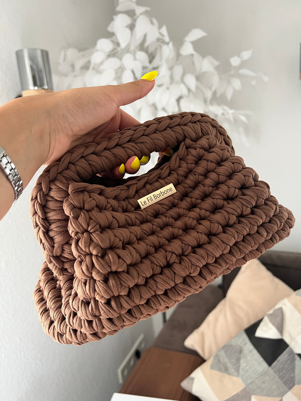 Clutch Eclissi Brown