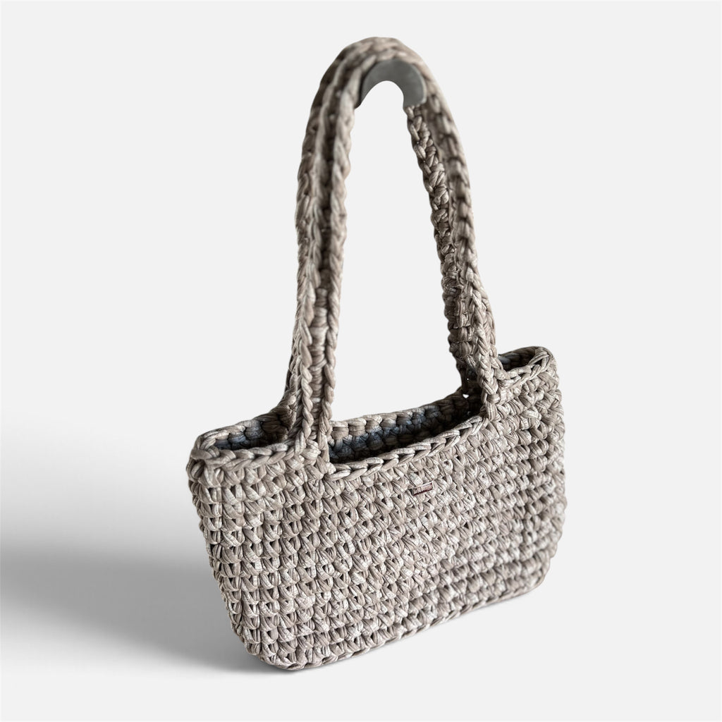 Shopper Beige/ Weis