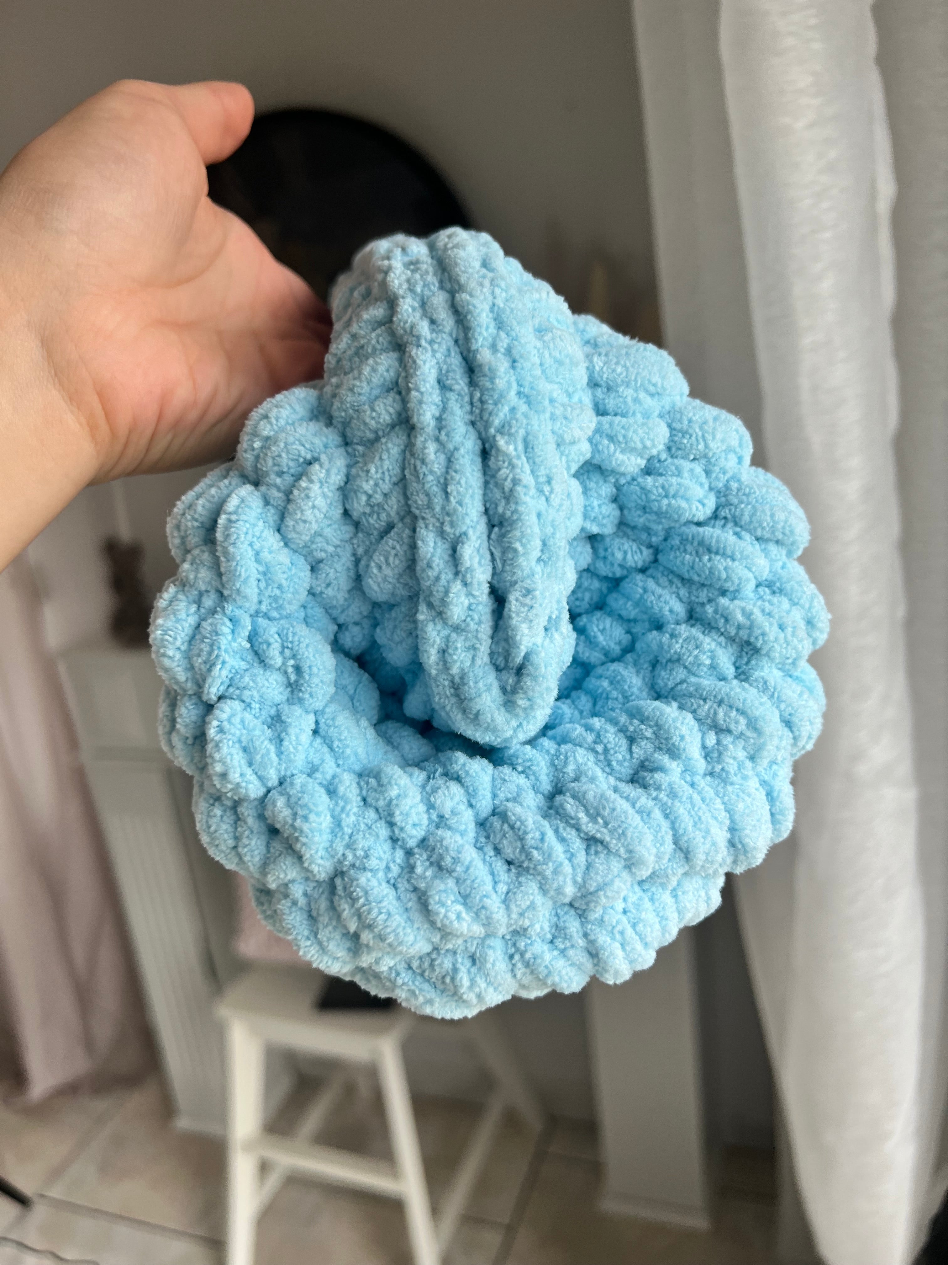 Cozy Clutch Light Blue