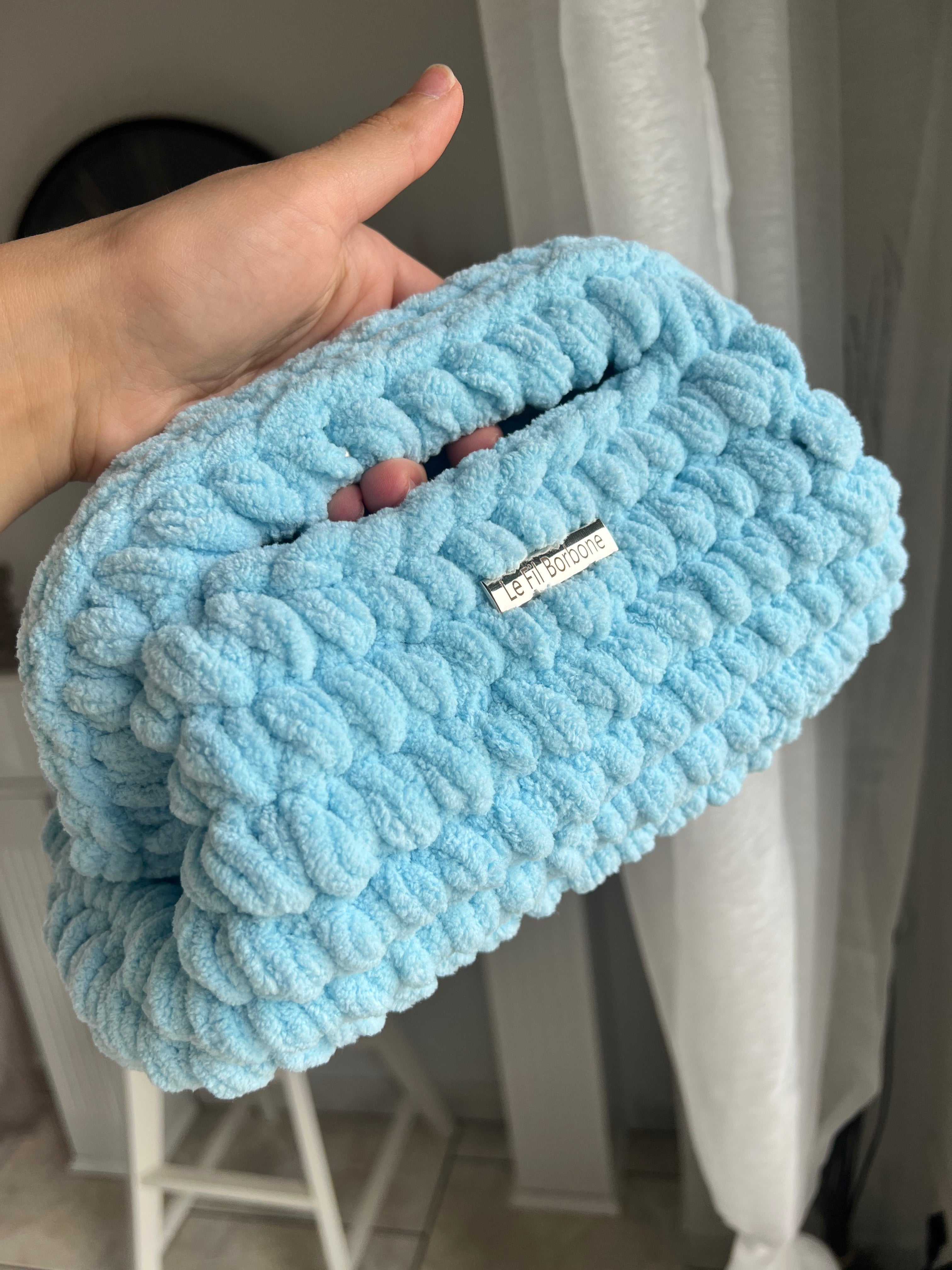 Cozy Clutch Light Blue