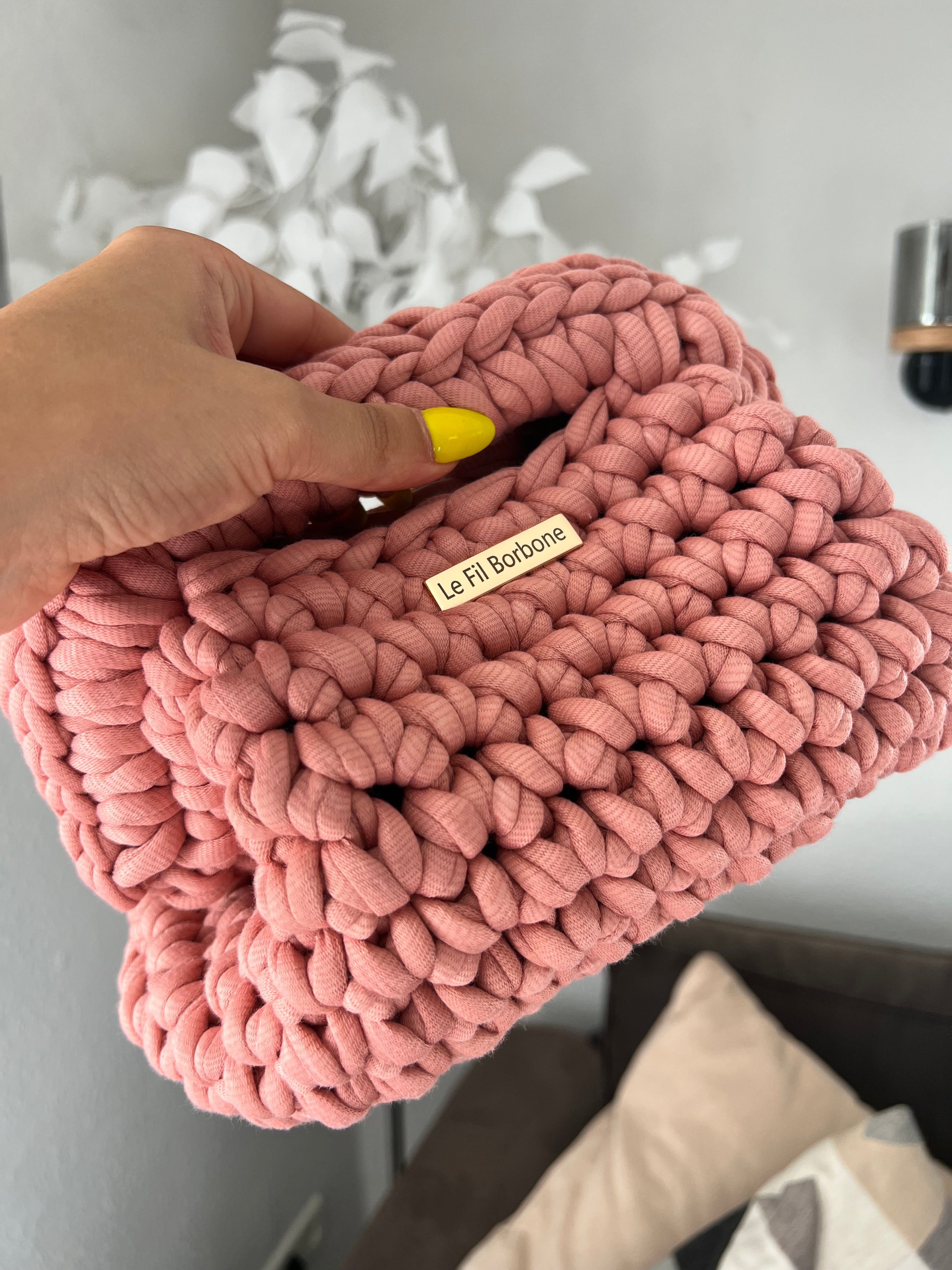 Clutch Crescente Rose