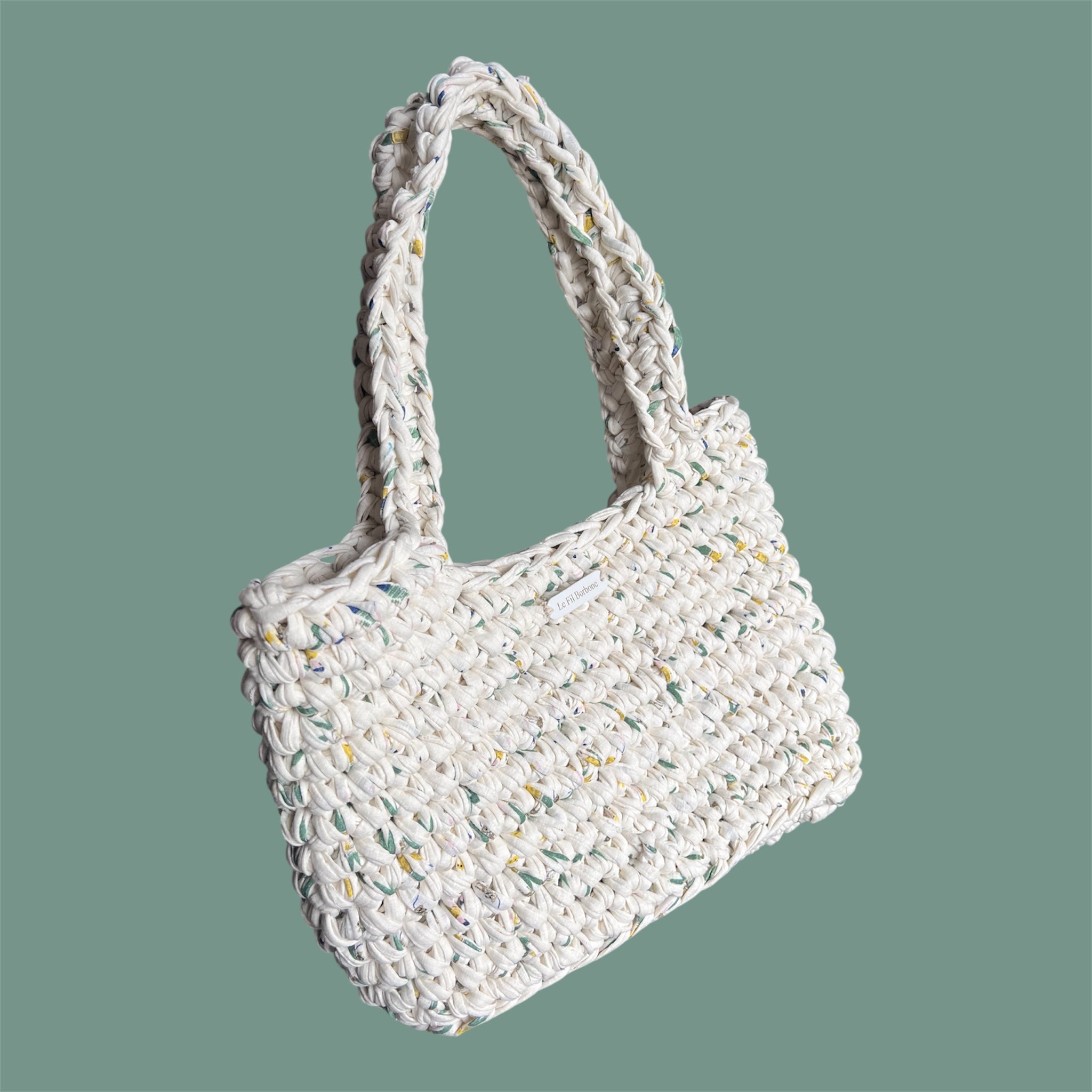 Shopper weiß/muster