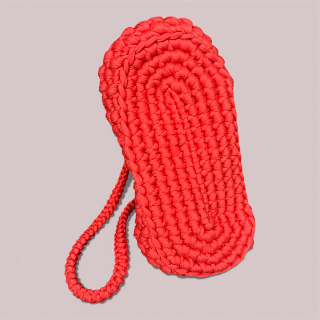 Clutch Luna dunkel orange