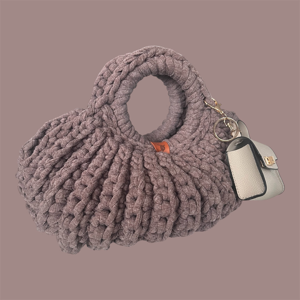 Mini Moon Bag Braun