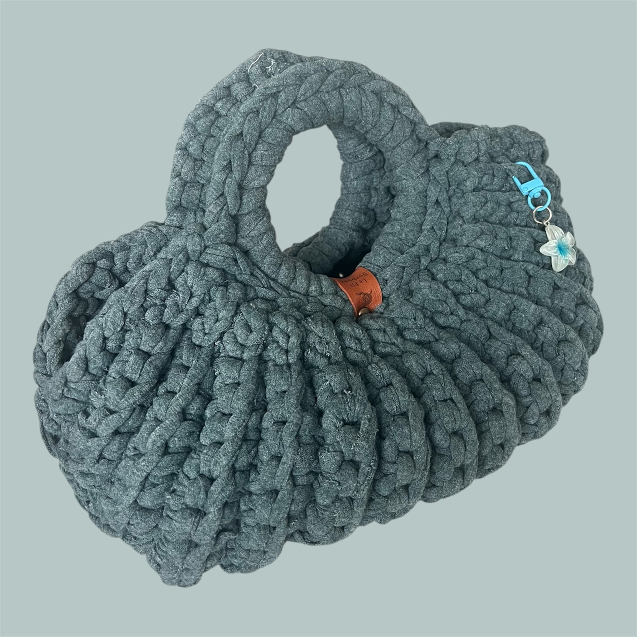 Mini Moon Bag Blau