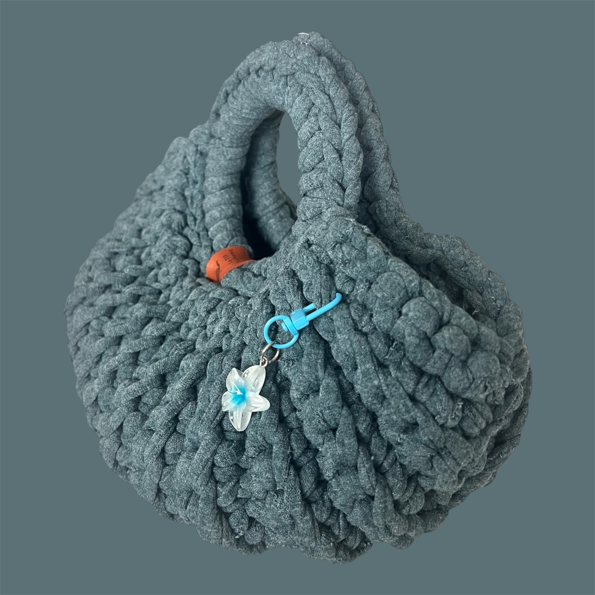 Mini Moon Bag Blau