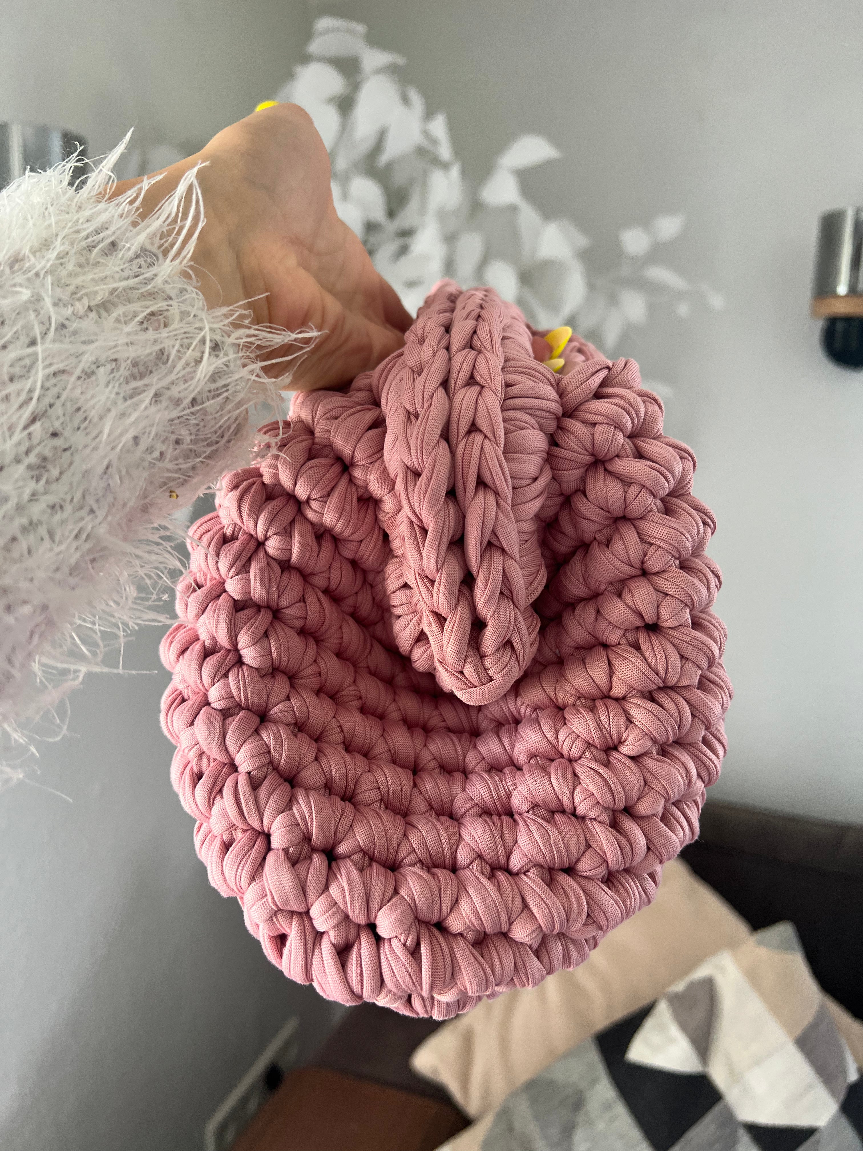 Clutch Eclissi old Pink