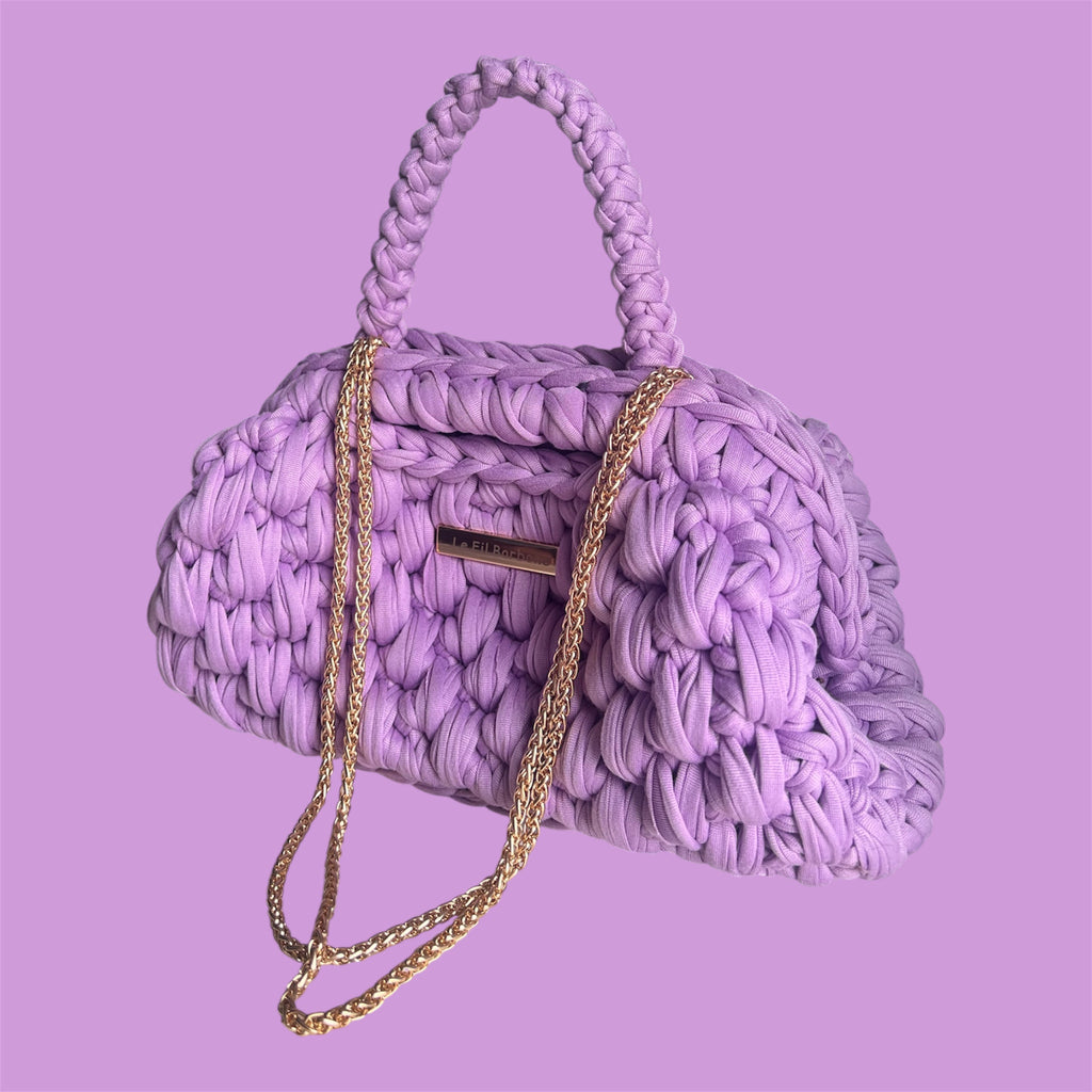 Clutch Luna Violett