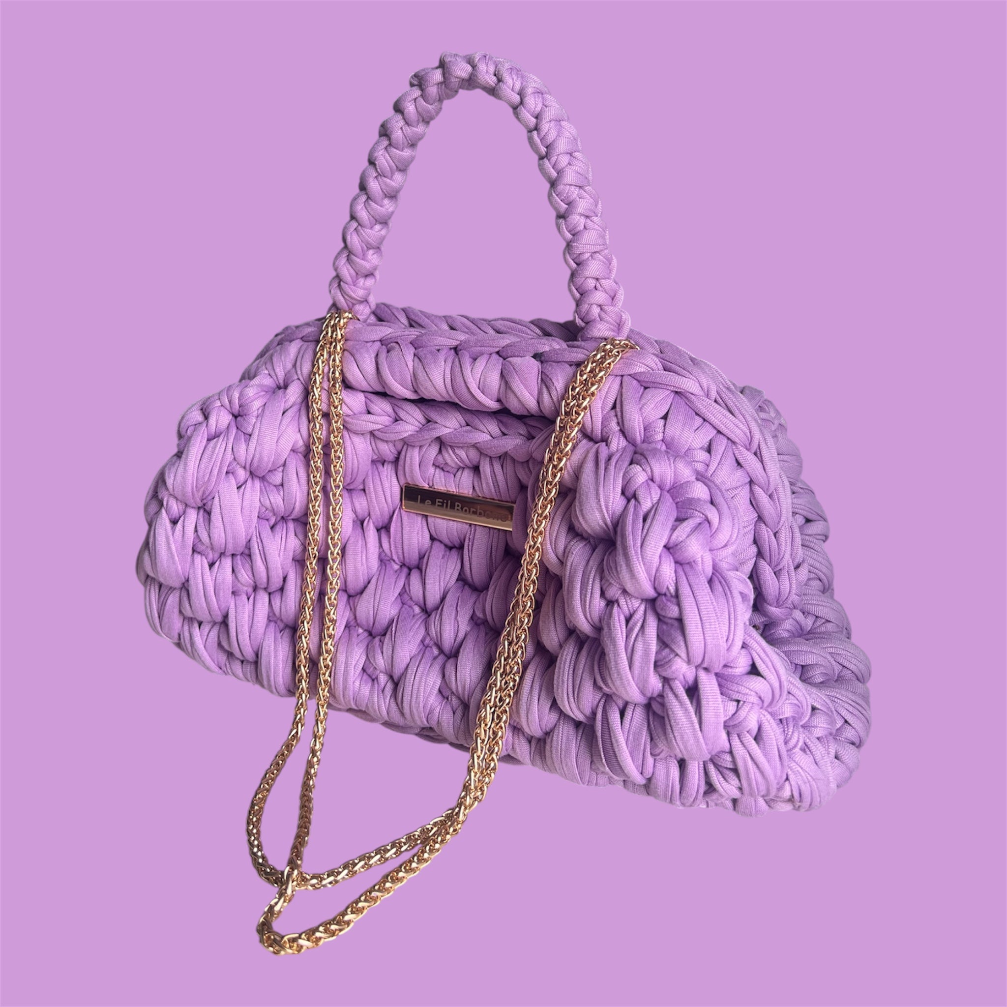 Clutch Luna Violett