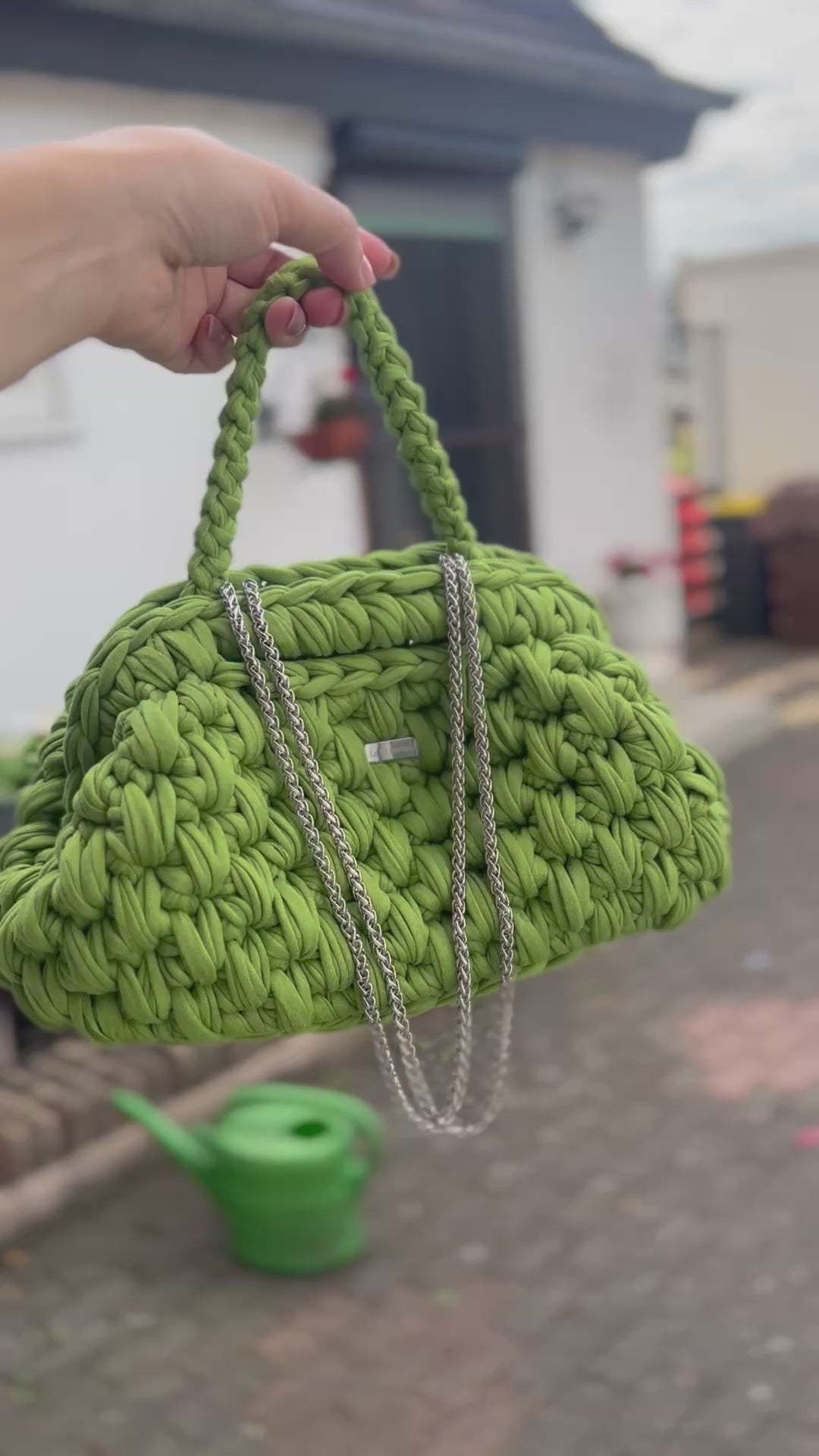 Clutch Luna Grün